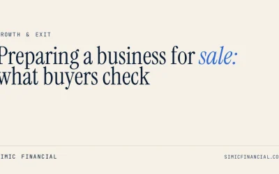 Preparing a business for sale: what buyers check